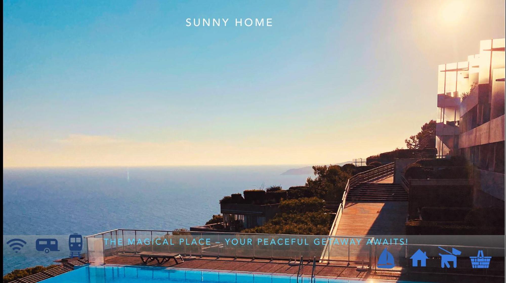 Sunny Home Costa Plana-Monaco -Cap D'Ail Cap-d'Ail Eksteriør billede